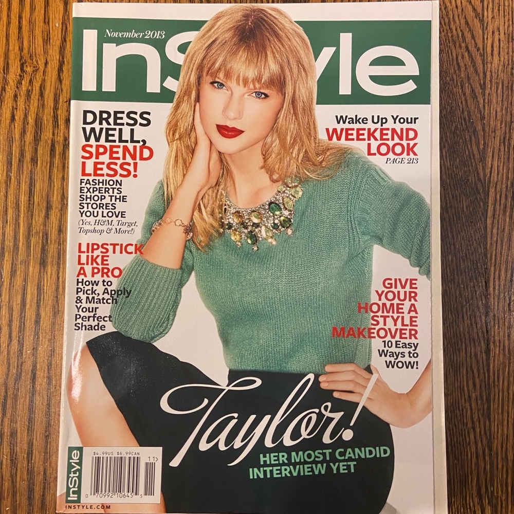 Taylor Swift - Instyle magazine 2013